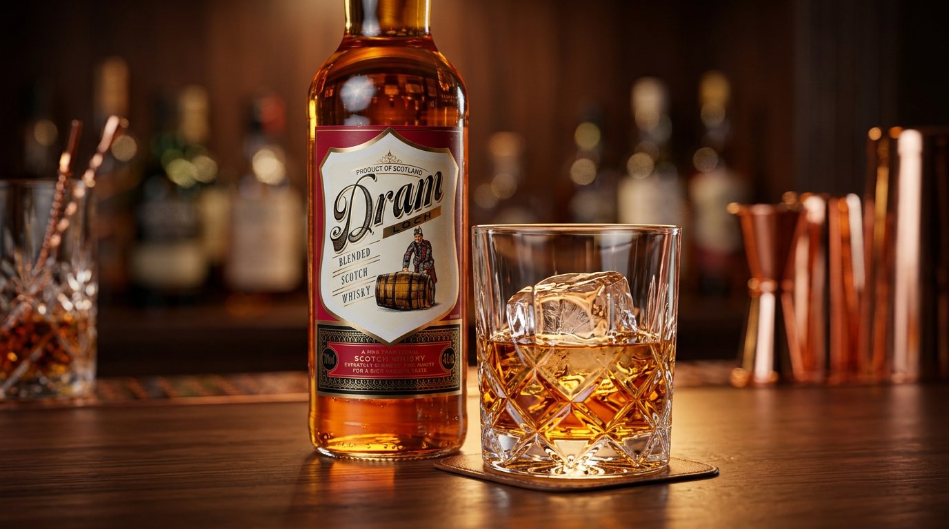 Dram Loch poured at the bar
